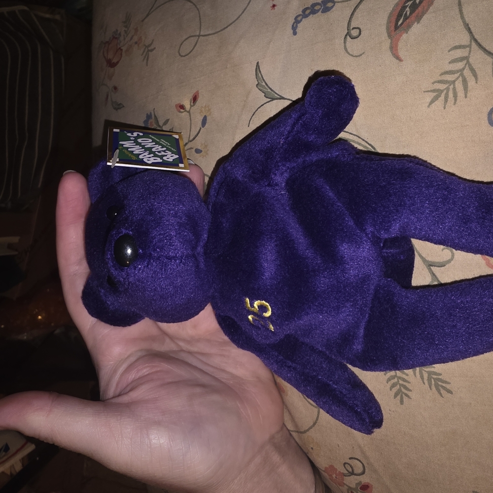 Purple Beanie Baby Mark McGwire #25 1998